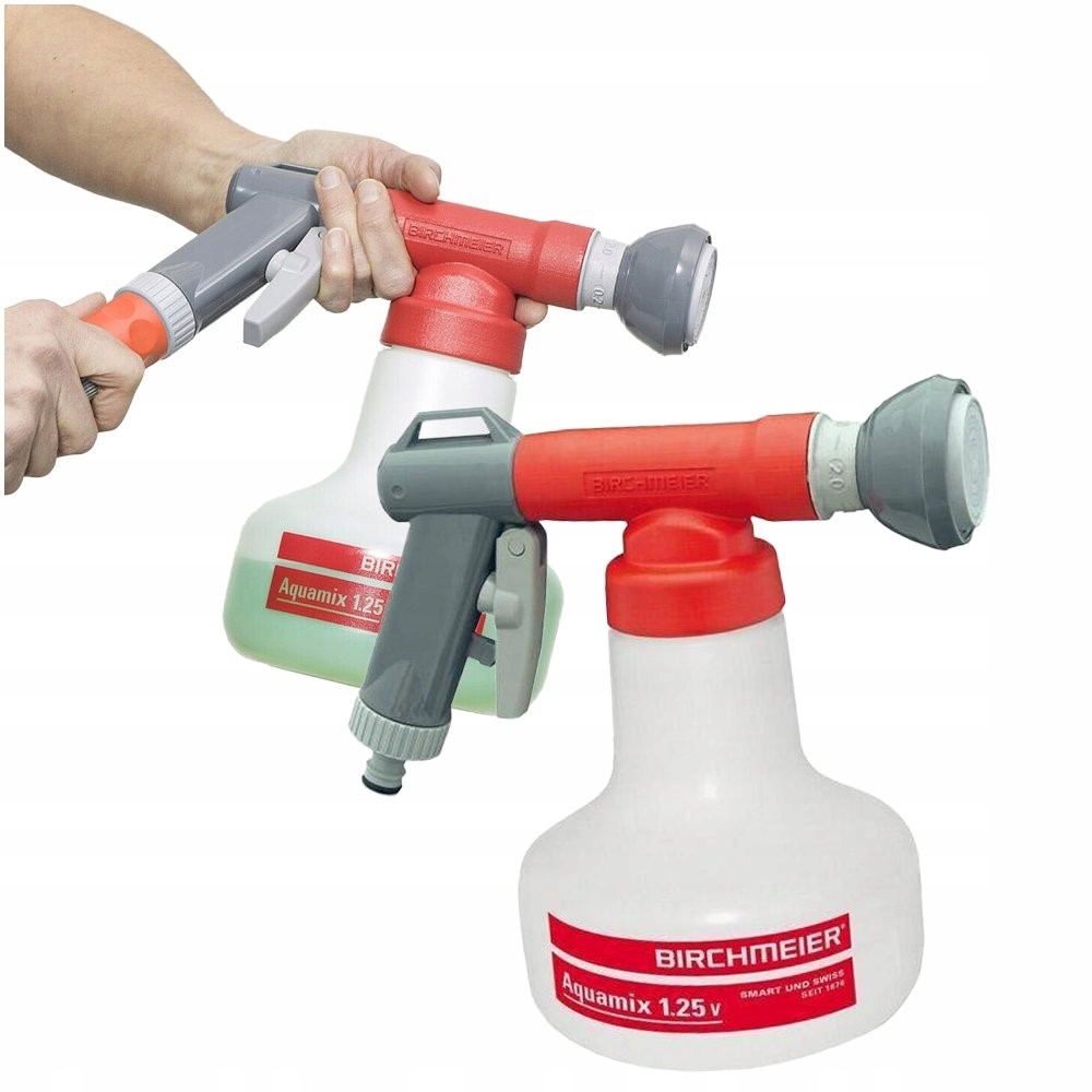 Aquamix 1,25 l na miešanie hnojiva s postrekovačom, miešač na postrek