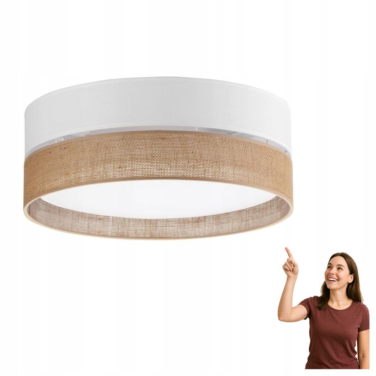 Stropná lampa Linobianco 6577 Tk Lighting