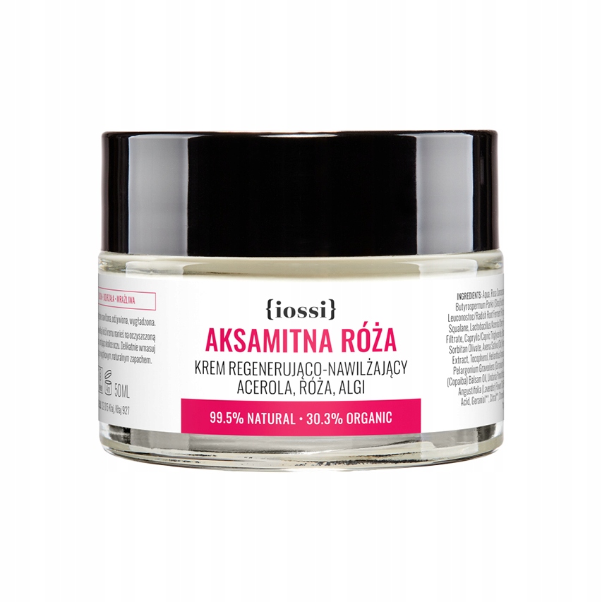 Přírodní regenerační a hydratační pleťový krém Iossi 50 ml pro zdraví