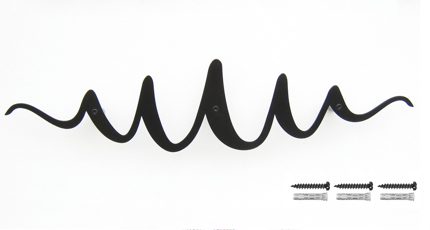 Ścienny wieszak na ubrania 66 cm loft industrial