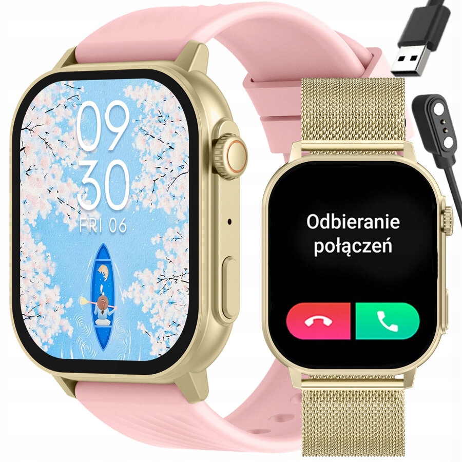 Chytré Hodinky Unisex Gravity GT15-7 Bluetooth Volání, Přidaný Řemínek Hra