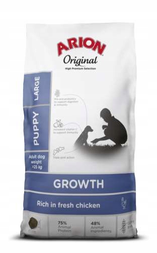 Levně Arion Org štěně velké plemena kuře&rýže 12 kg