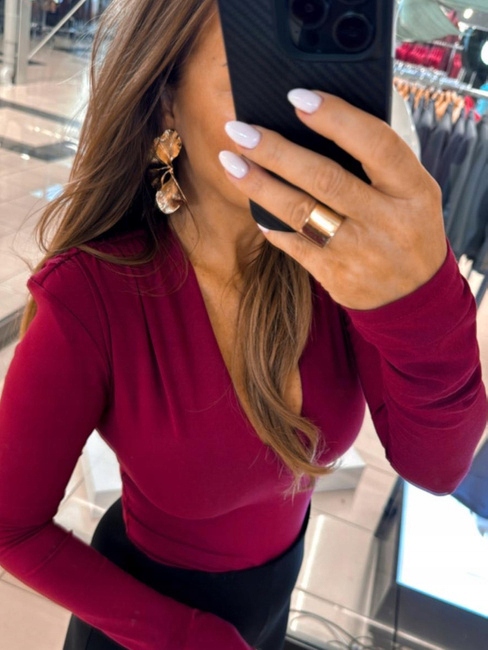 Elegantní halenka Losi Emo Burgundy M