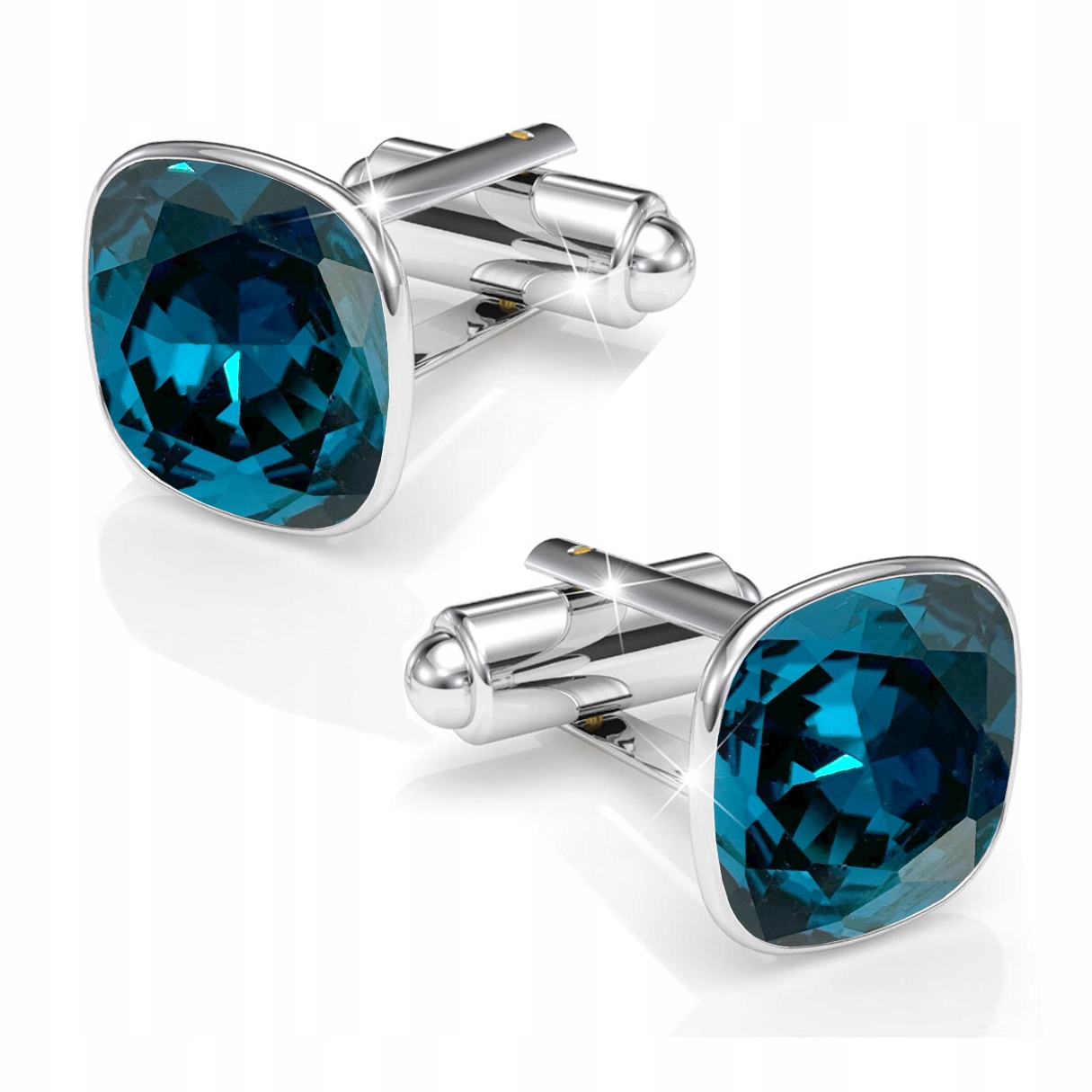 Manžetové knoflíčky na košile Stříbrné Stříbro 925 Jako Dárek Elegantní