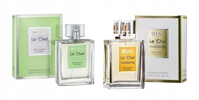 JFenzi Le'Chel Fresh+Le'Chel Madame 2x100ml edp