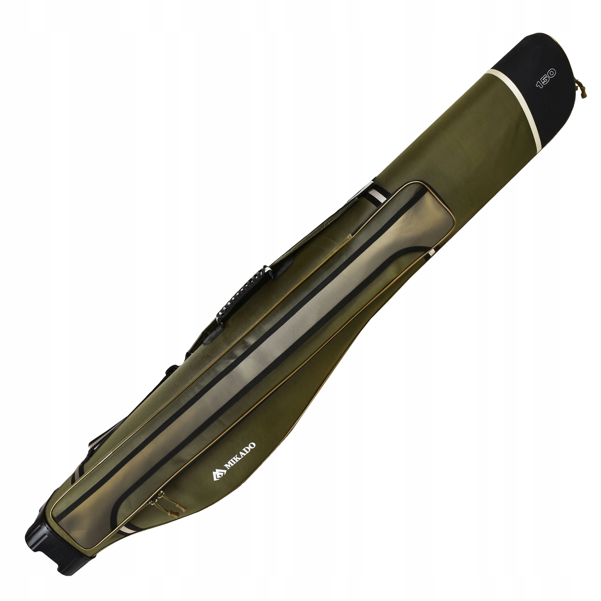 Pokrowiec Mikado na wędki 2-komorowy usztywniany wzmocniony 150cm 1szt.