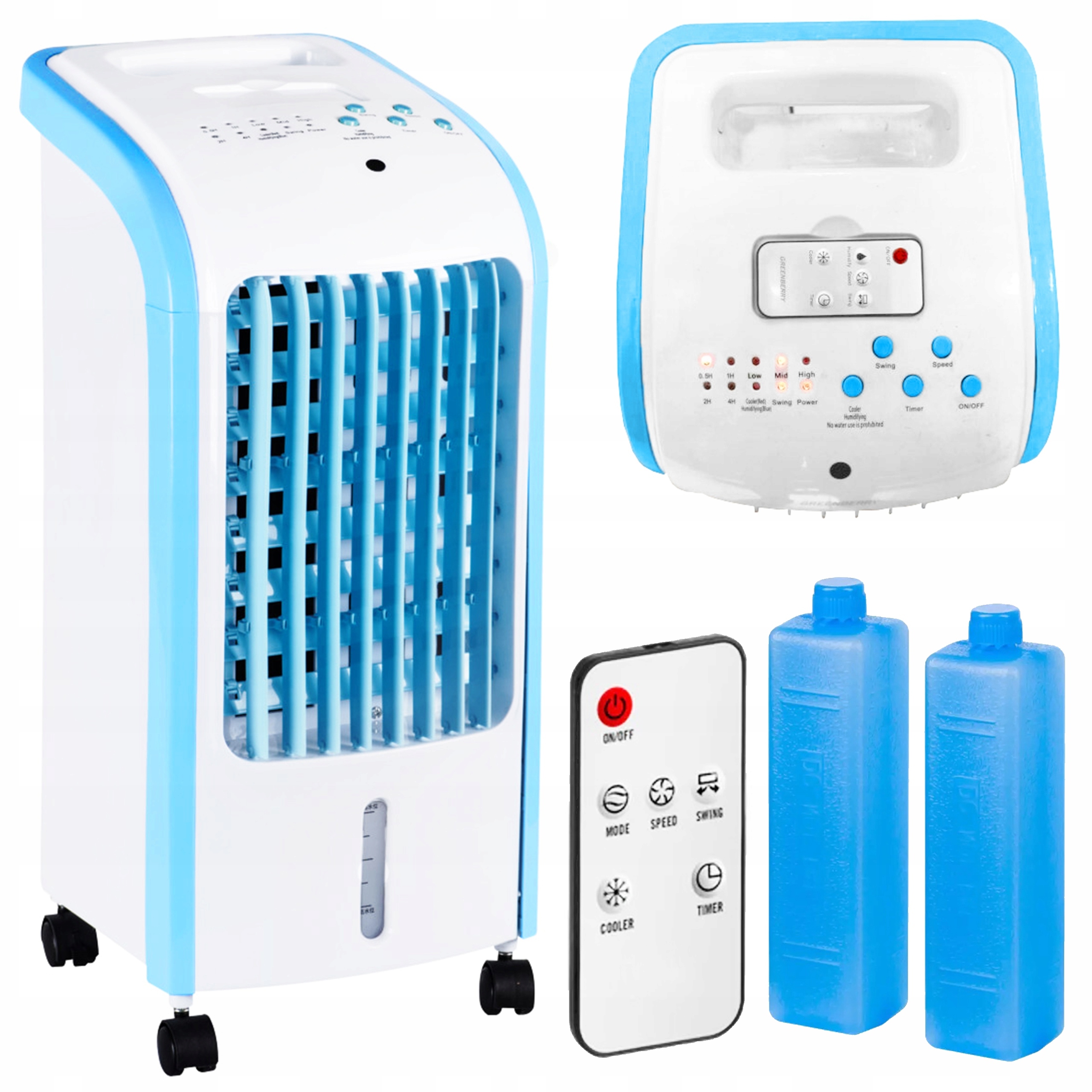 Mini Klimatizace přenosný ventilátor Wiatrak 80W 25900 Kanlux