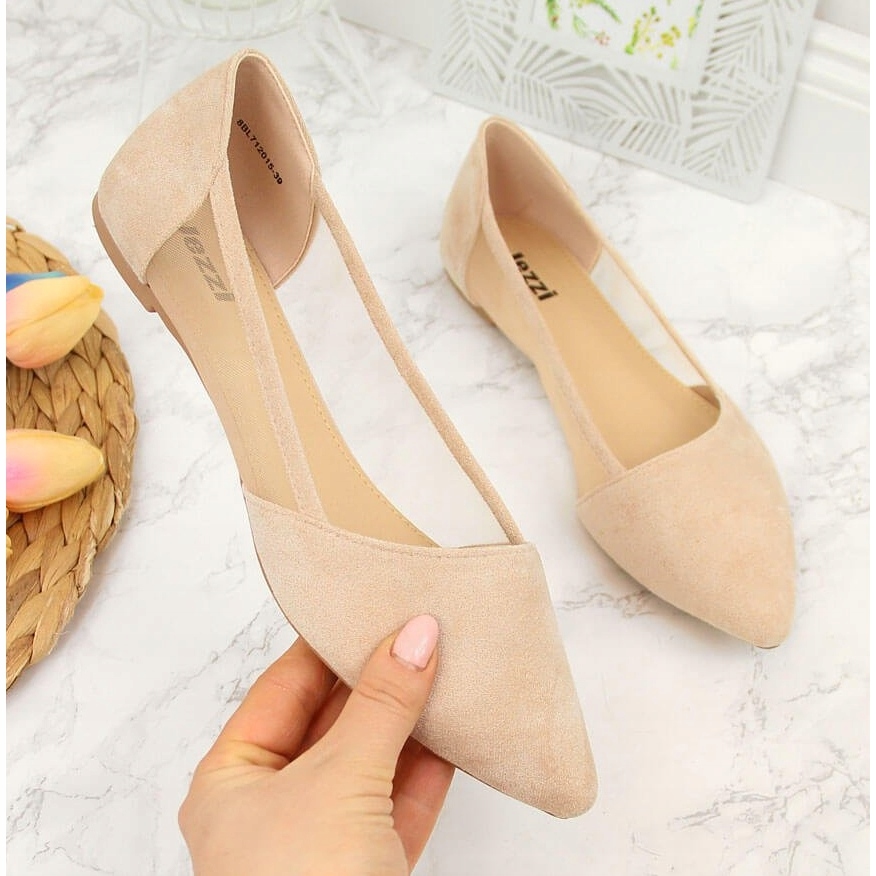 Beżowy Skóra ekologiczna Buty Evento r.37 Marka Evento