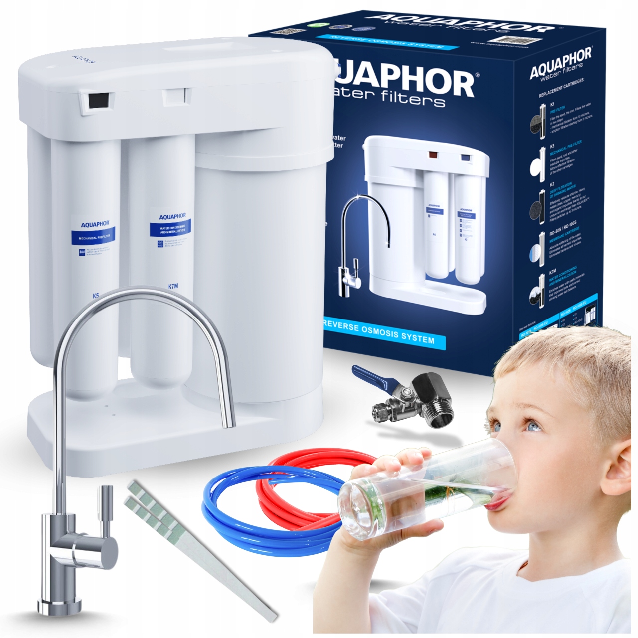 Vodný Filter Aquaphor Pod Umývadlo Do Kuchyne Zmäkčovač Vody Ro Darček