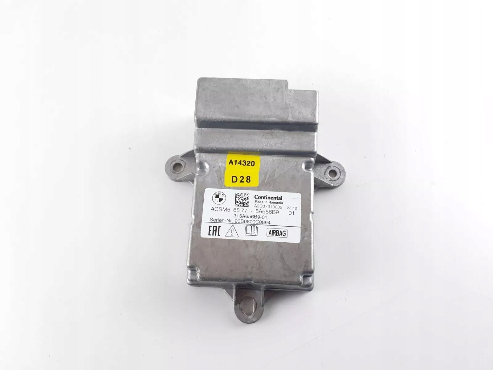 BMW i4 2023 БЛОК УПРАВЛЕНИЯ airbag