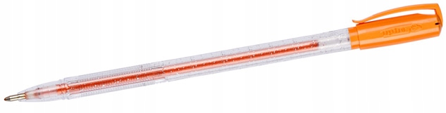 

Długopis żelowy Rystor GZ-031 pomarańczowy brokat
