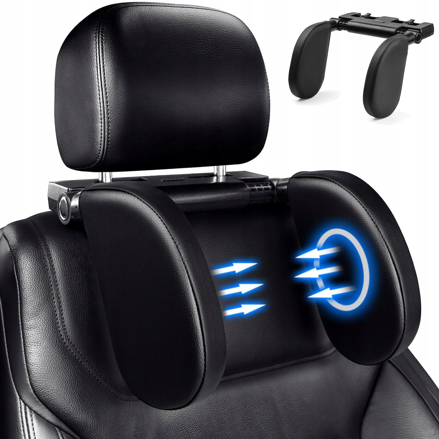 ZAGŁÓWEK SAMOCHODOWA PODUSZKA KOMFORTOWE DLA DZIECI OPARCIE NA AUTO GŁOWE