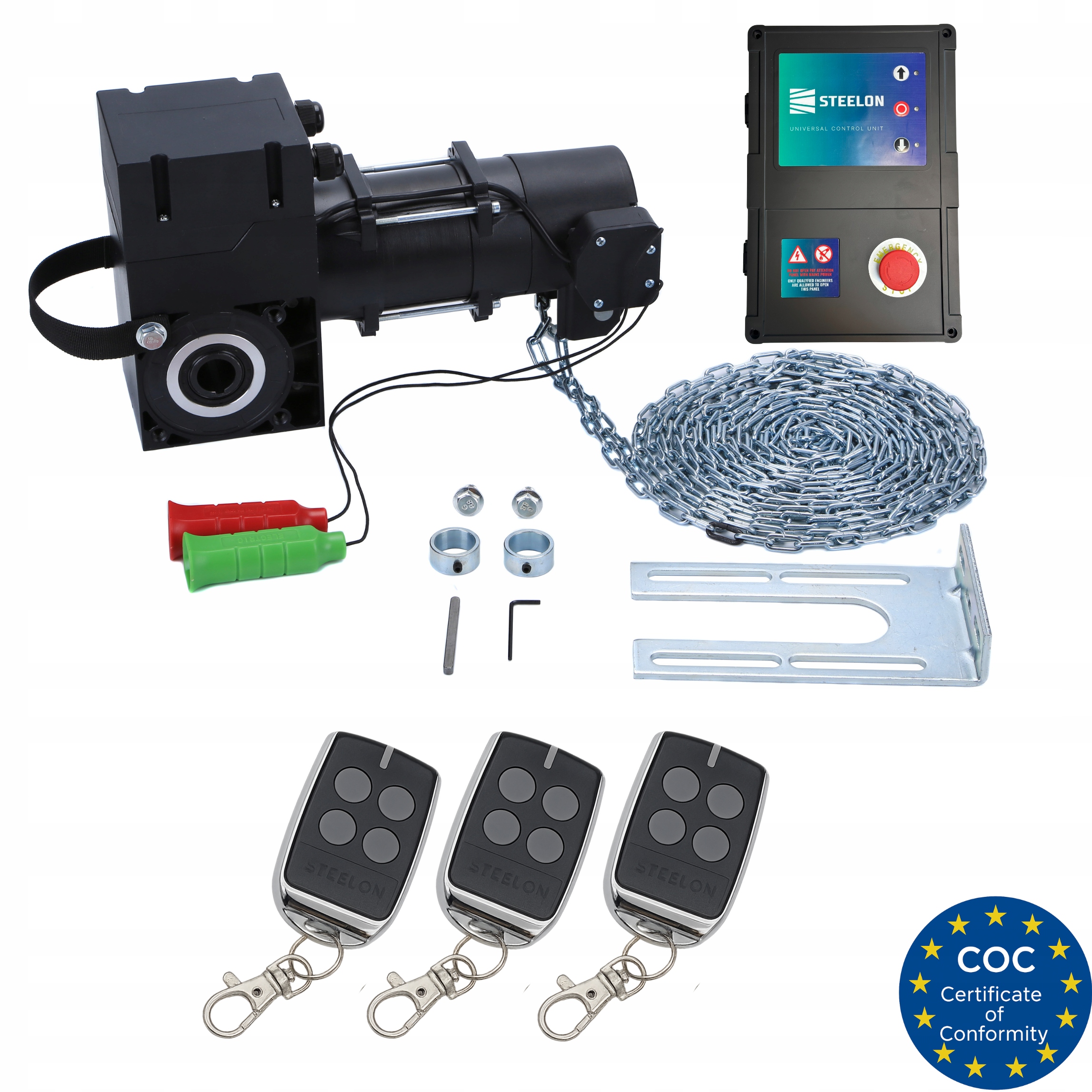 Pohon Steelon Indus Ind 70 DC pre priemyselné garážové brány