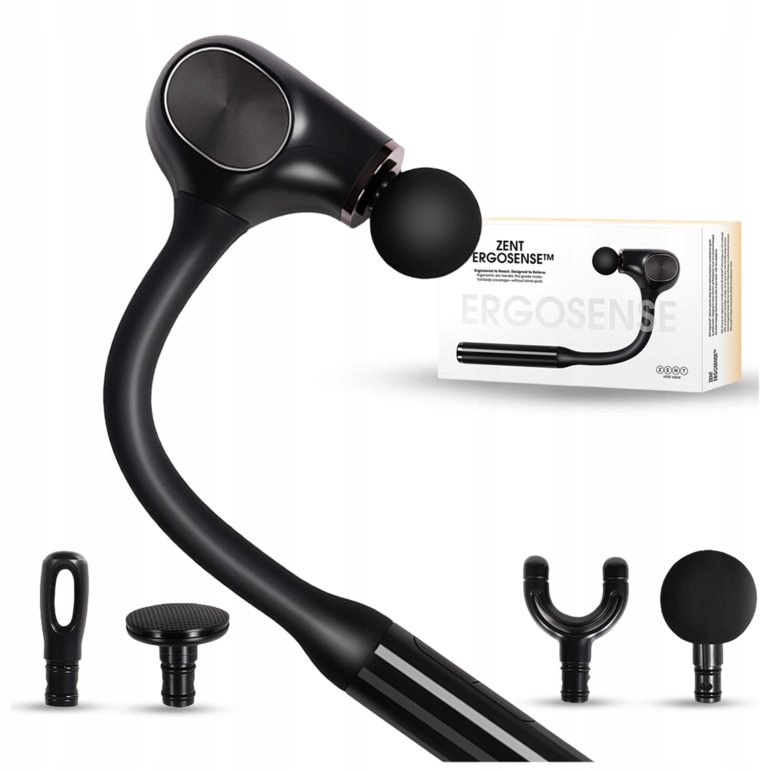 Masażer do pleców elektryczny wibracyjny Inteligentny 4 końcówki karku szyi