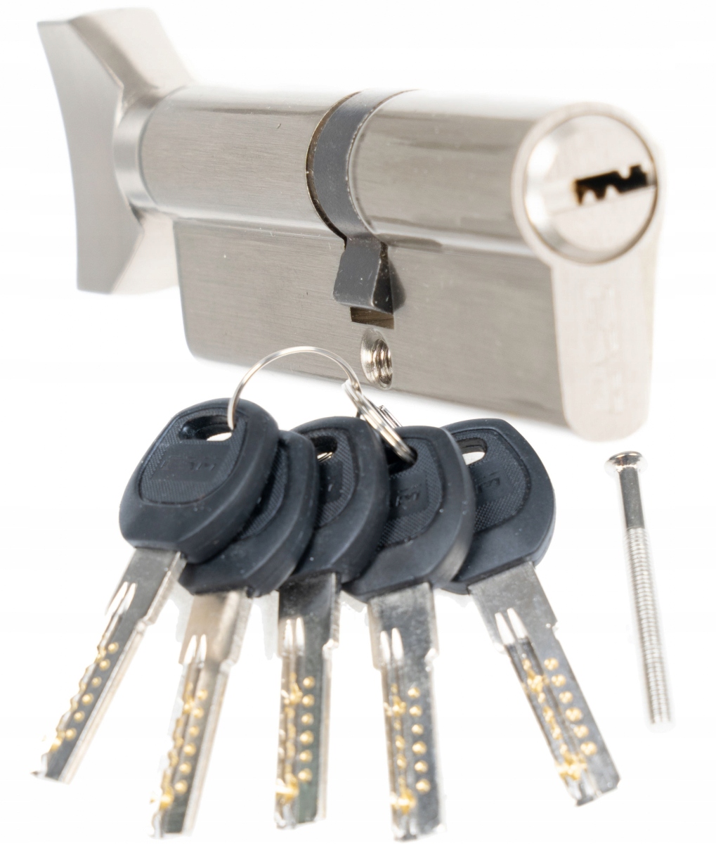 

Wkładka z gałką Cam nawiercana 30/40G zamka drzwi