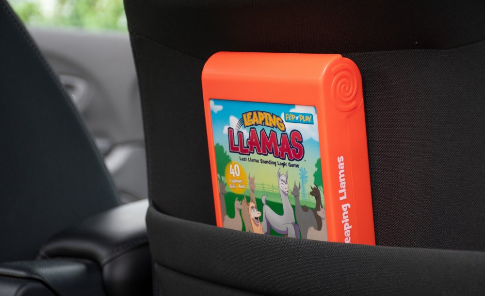 ThinkFun Gra Planszowa logiczna Skaczące lamy Flip & Play Marka Ravensburger