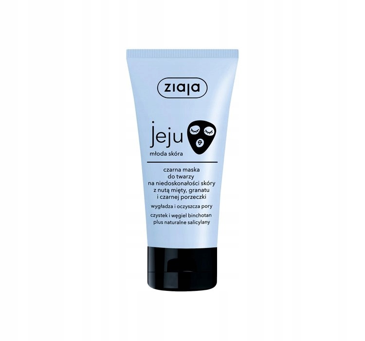 ZIAJA JEJU MŁODA SKÓRA CZARNA MASKA 50ML