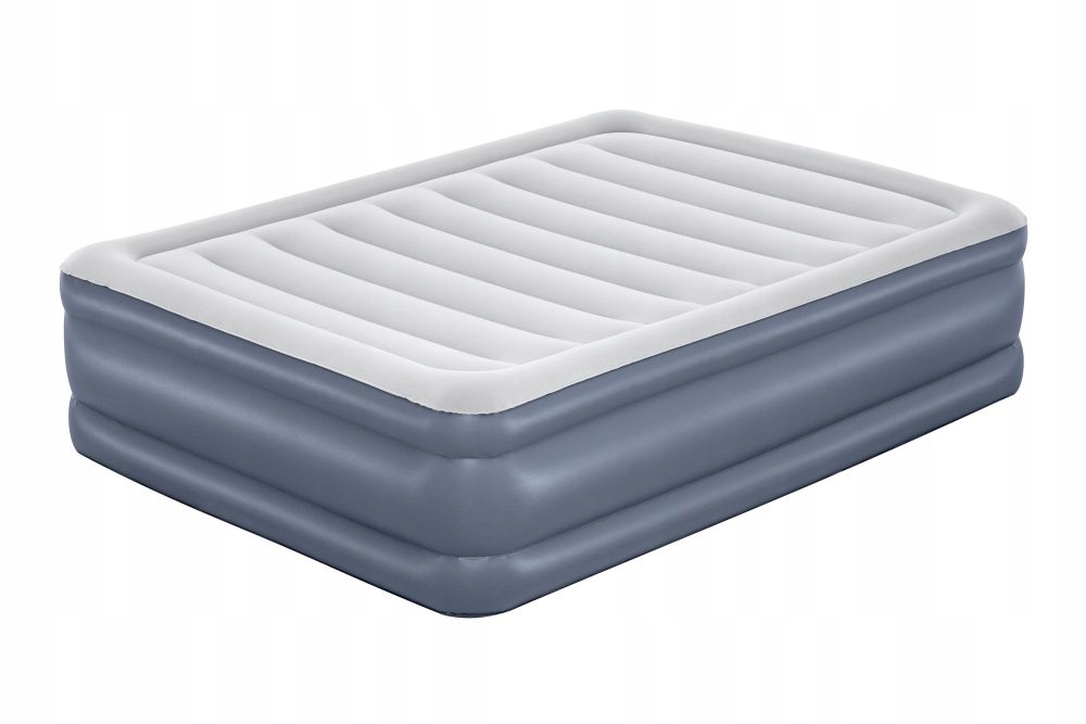 Materac Dmuchany Dwuosobowy Bestway 152x203x51 6713I z Pompką Wbudowaną