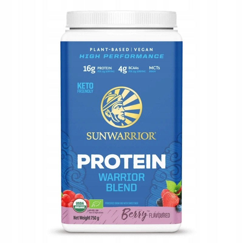 Sunwarrior Protein Blend Bio Lesní plody 750g