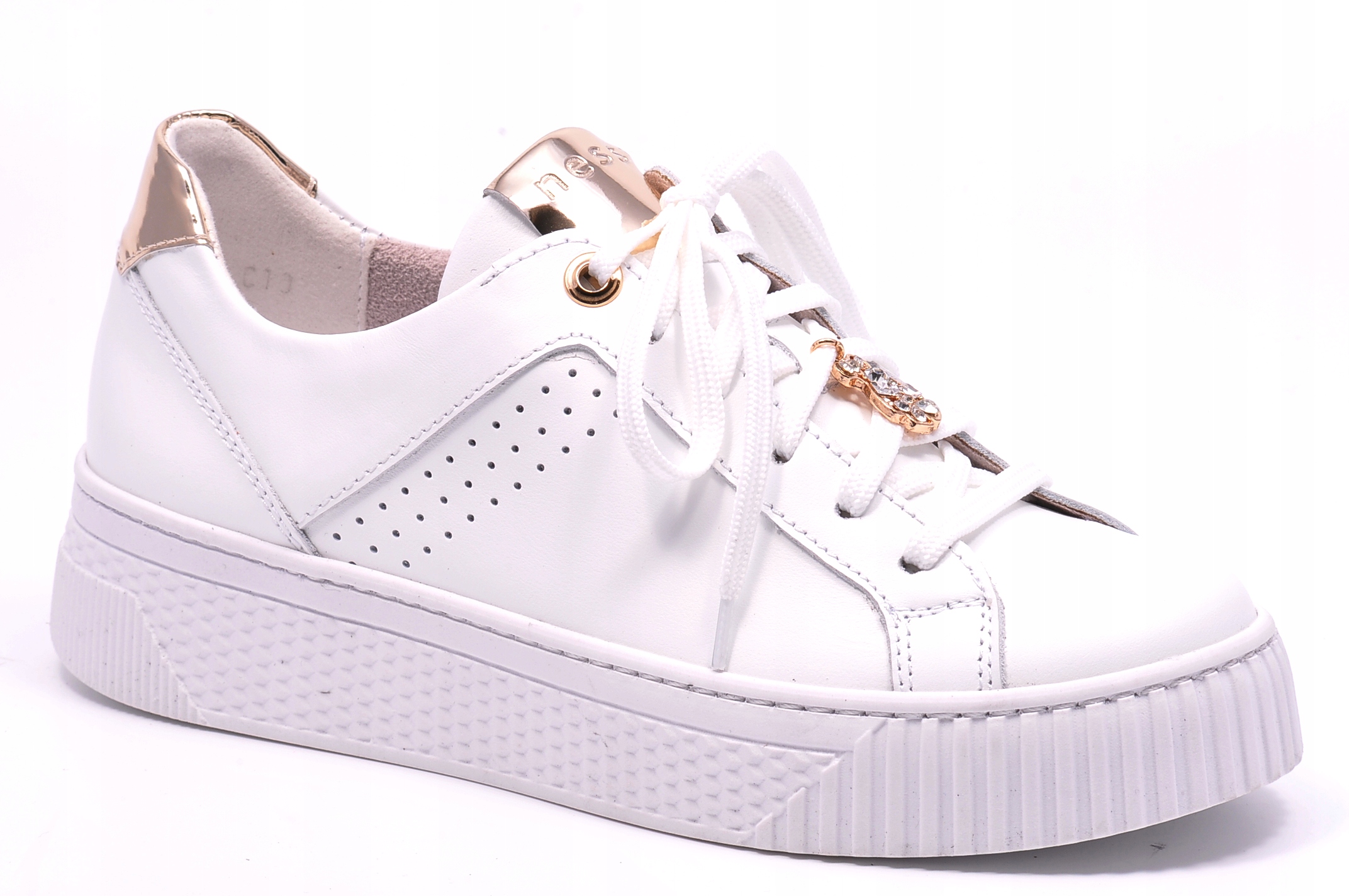 Tenisky Nessi 24585 Sp bílé, Velikost 37