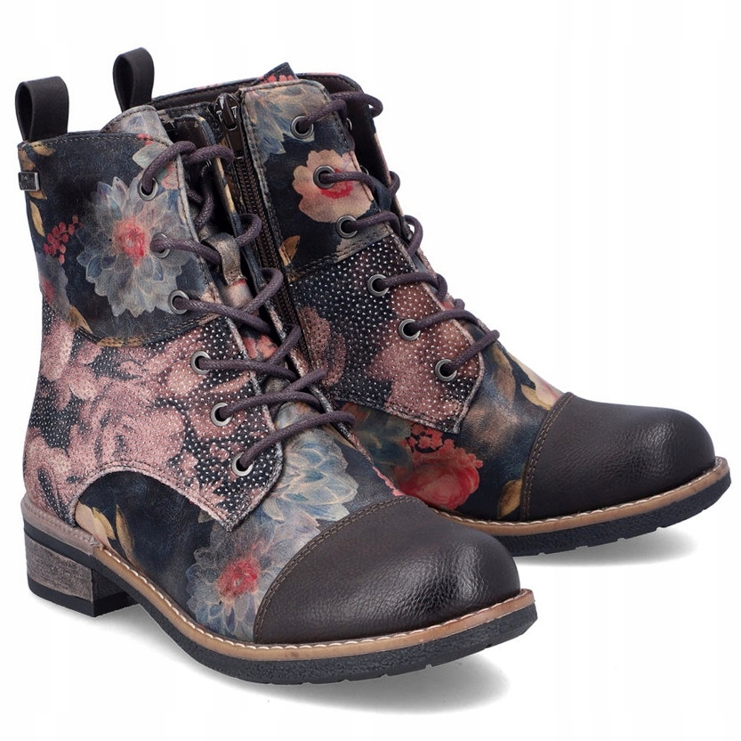 Dámské voděodolné boty Rieker 94611-91 Multi, barevné, Eko Vel. 39