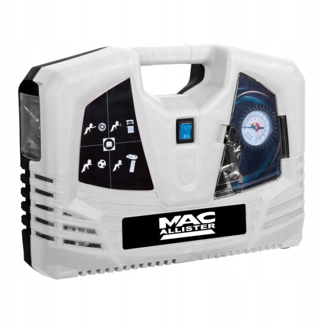 Kompresor bezolejowy mini MacAllister 1,5 HP/1100