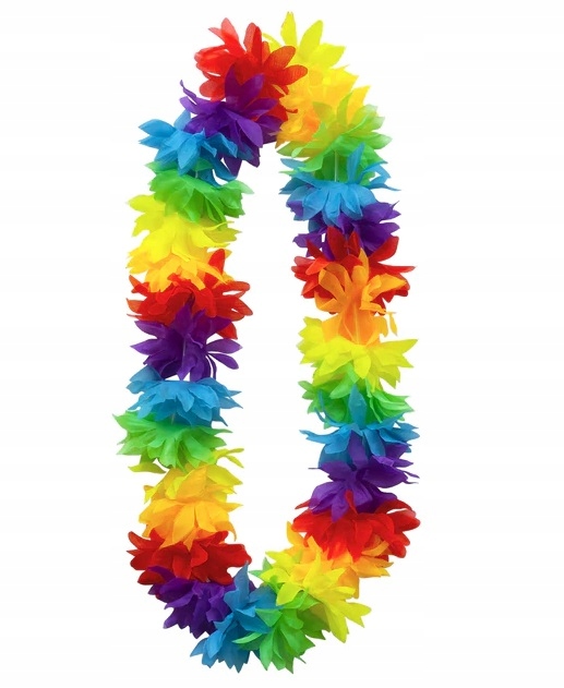 

Naszyjnik hawajski kwiaty hawajskie na szyję Aloha