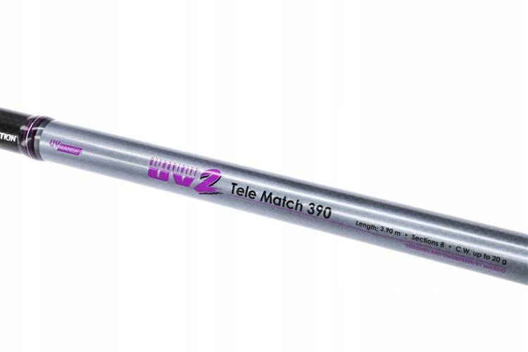 WĘDKA ULTRAVIOLET II TELE MATCH 390 MIKADO Marka Mikado