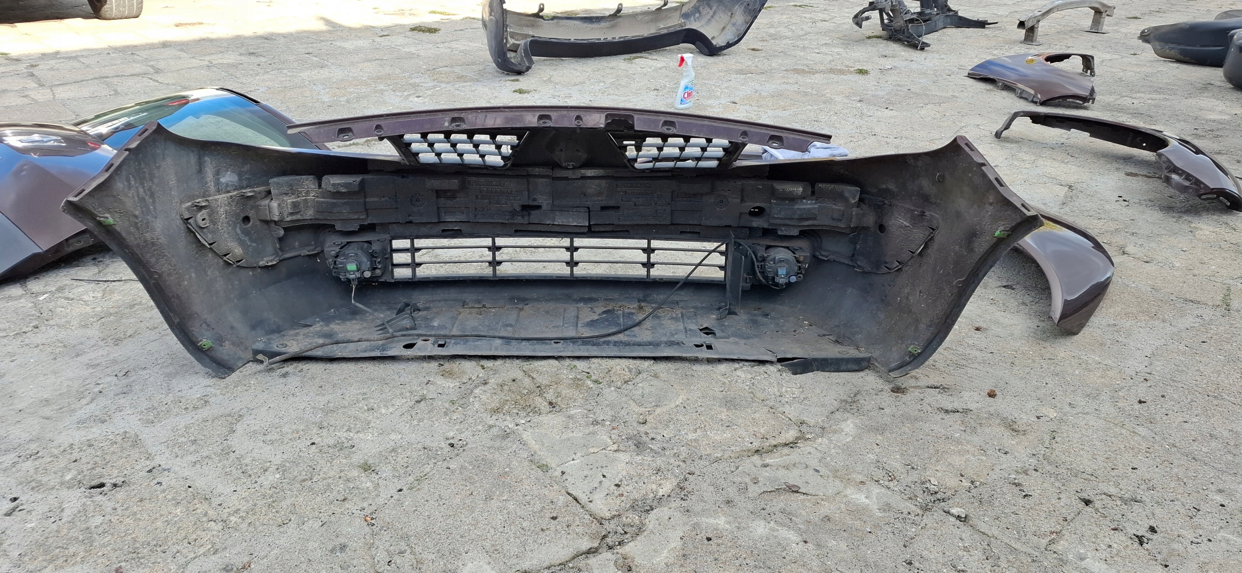 bumper front RENAULT SCENIC II TED70