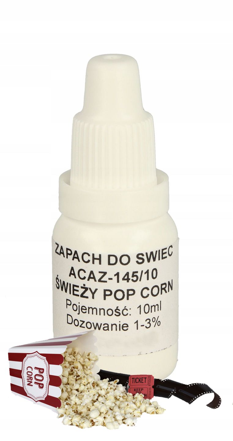 

Zapach Świec Parafiny Wosku Świeży Pop Corn 10 ML