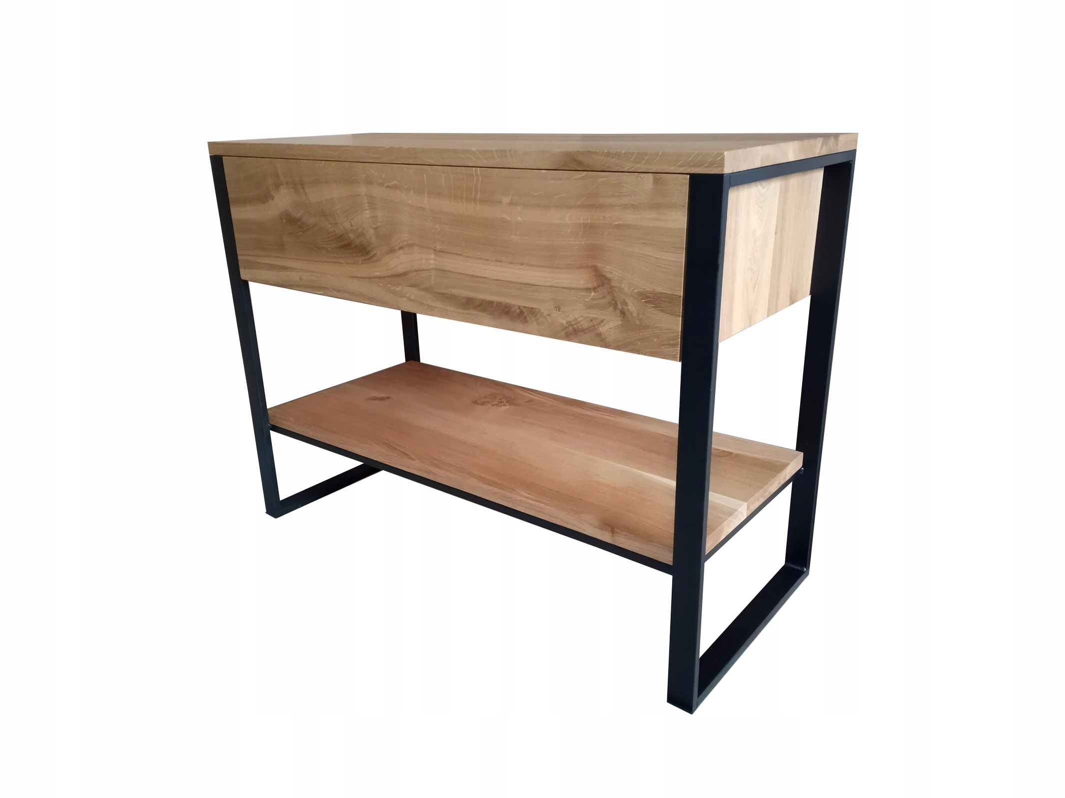 DREWNIANA SZAFKA POD UMYWALKĘ LOFT LITY DĄB 100 CM Marka inna