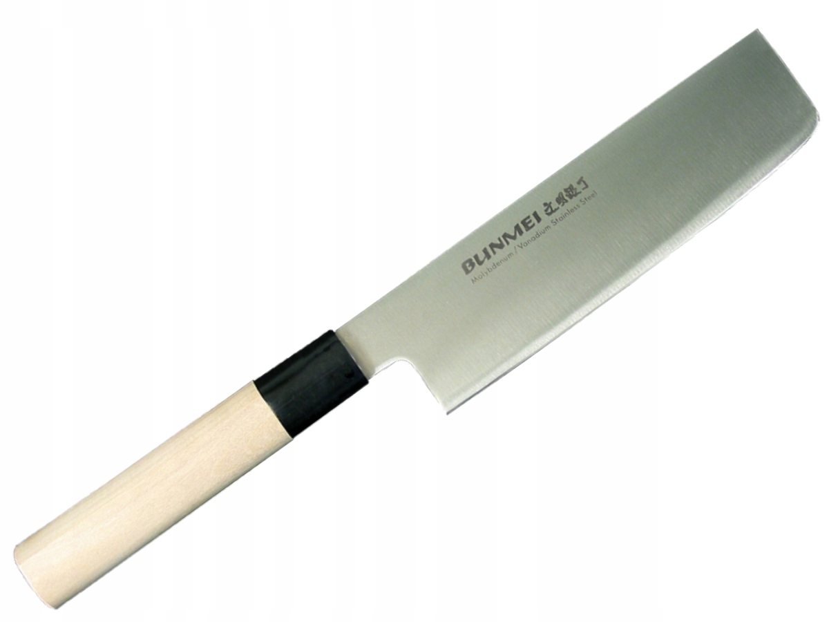Nôž Usuba Obojstranne Ostrý 18 cm Bunmei na zeleninu