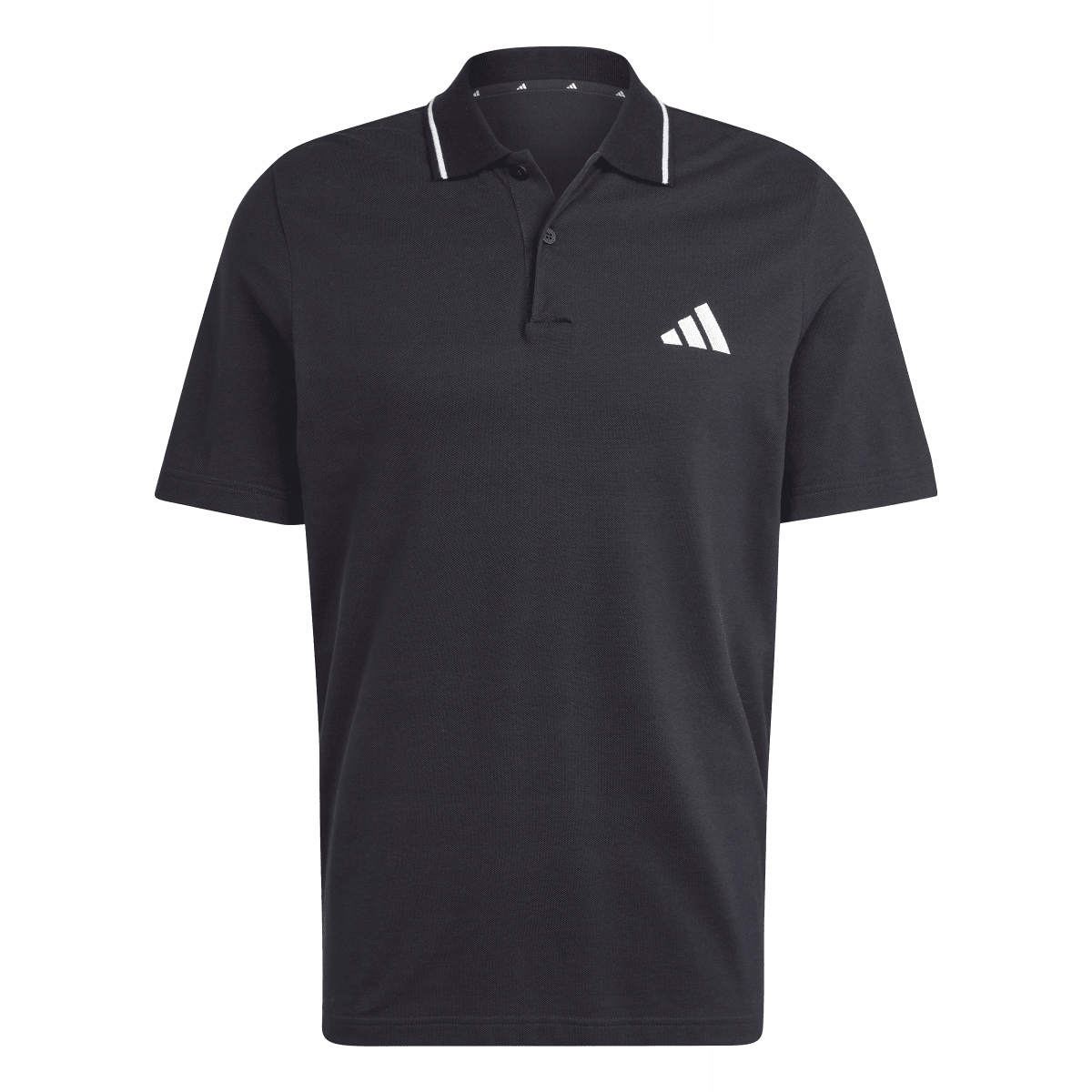 Adidas Tričko Sportovní bavlněné Pánské Polo Černé JE9023 vel. M
