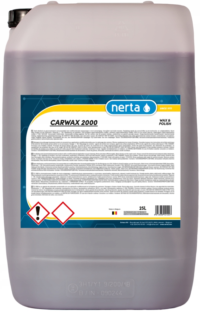 NERTA CARWAX 2000 wosk polimerowy 25L