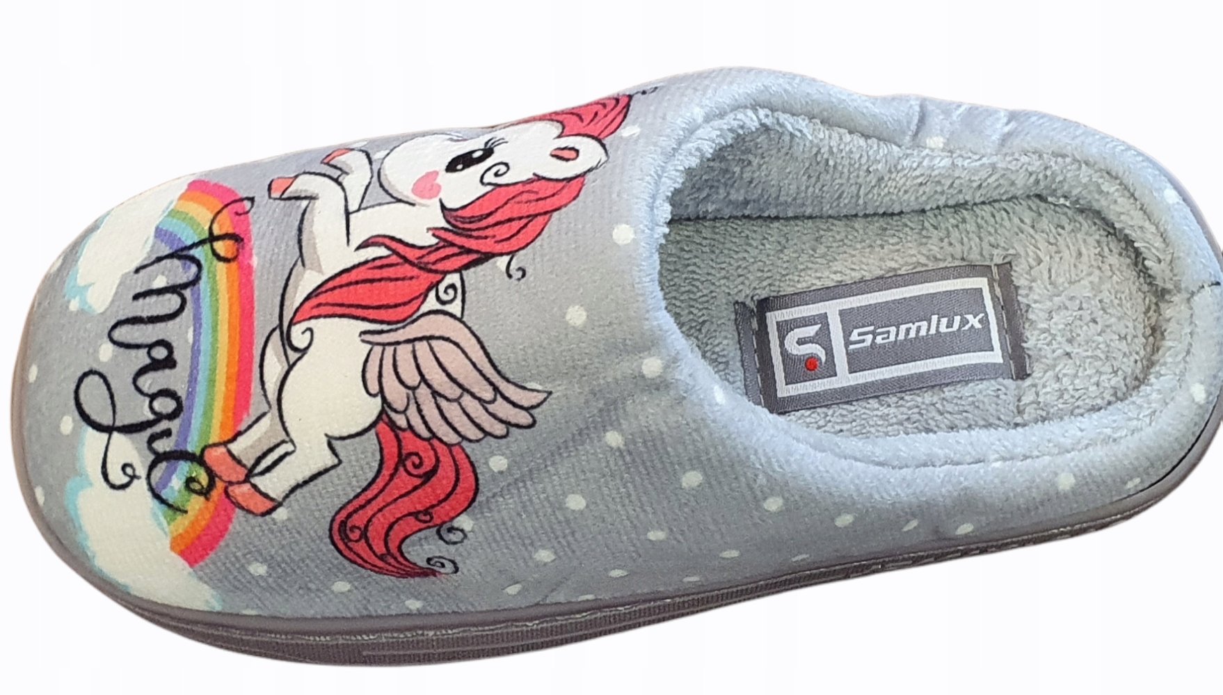 KAPCIE DZIECIĘCE DOMOWE ŚLICZNE SZYTE SAMLUX 35 JX Marka Inna marka