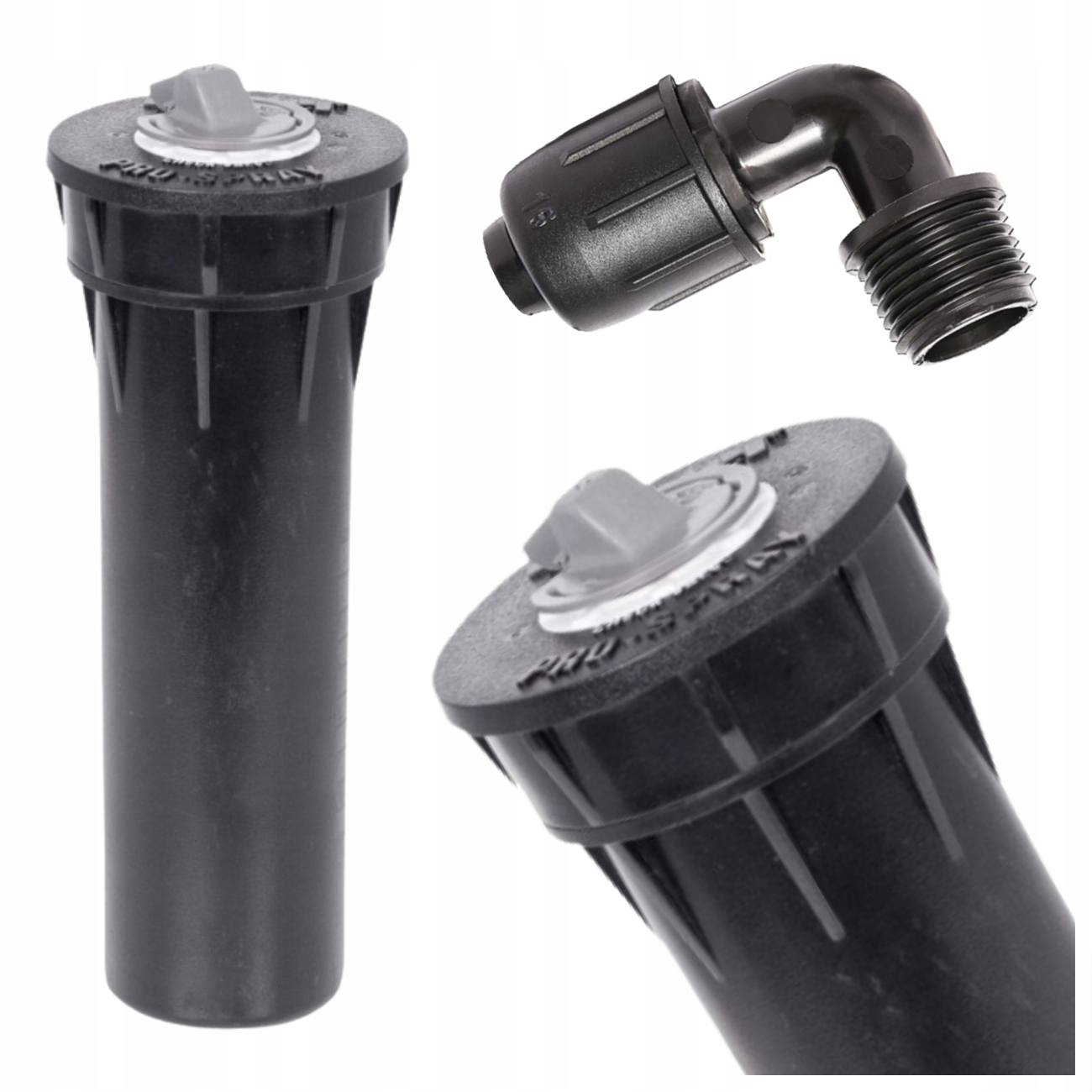 ZRASZACZ OGRODOWY STATYCZNY HUNTER PROS-04 Z KOLANEM SKRĘCANYM QJ 16-1/2