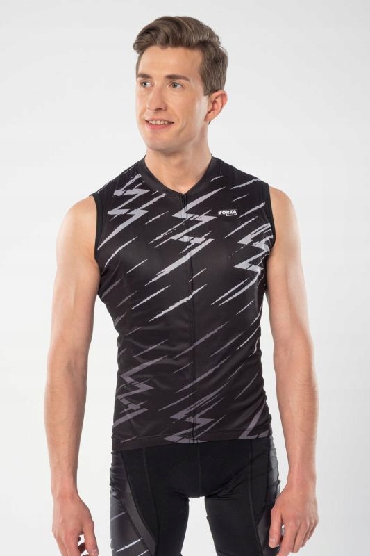 BEZRĘKAWNIK KOLARSKI PRESS BLACK FORZA SPORT XL