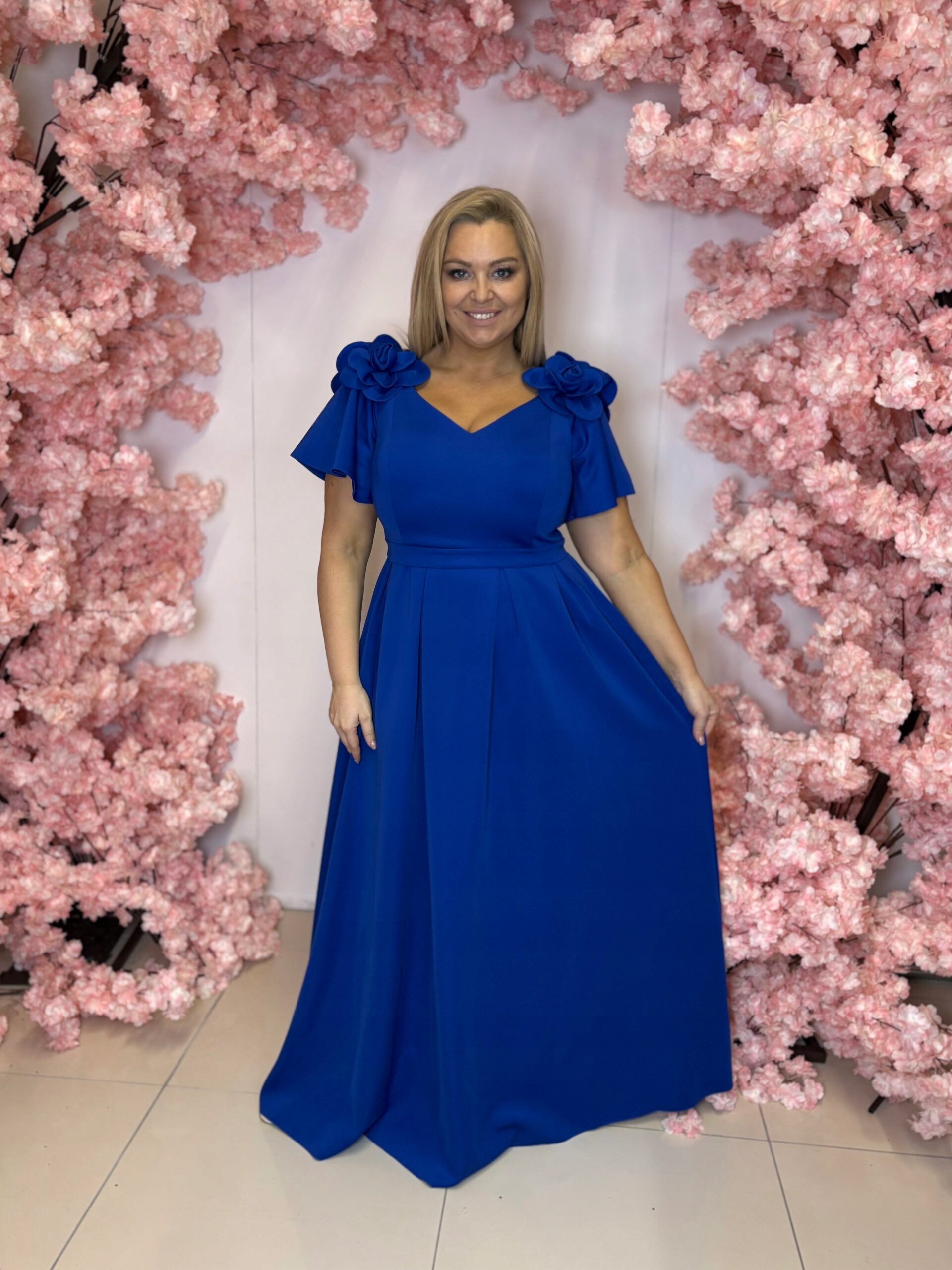 Šaty Na Svatební Hostinu Sunflowers Dlouhá Chabrová 44