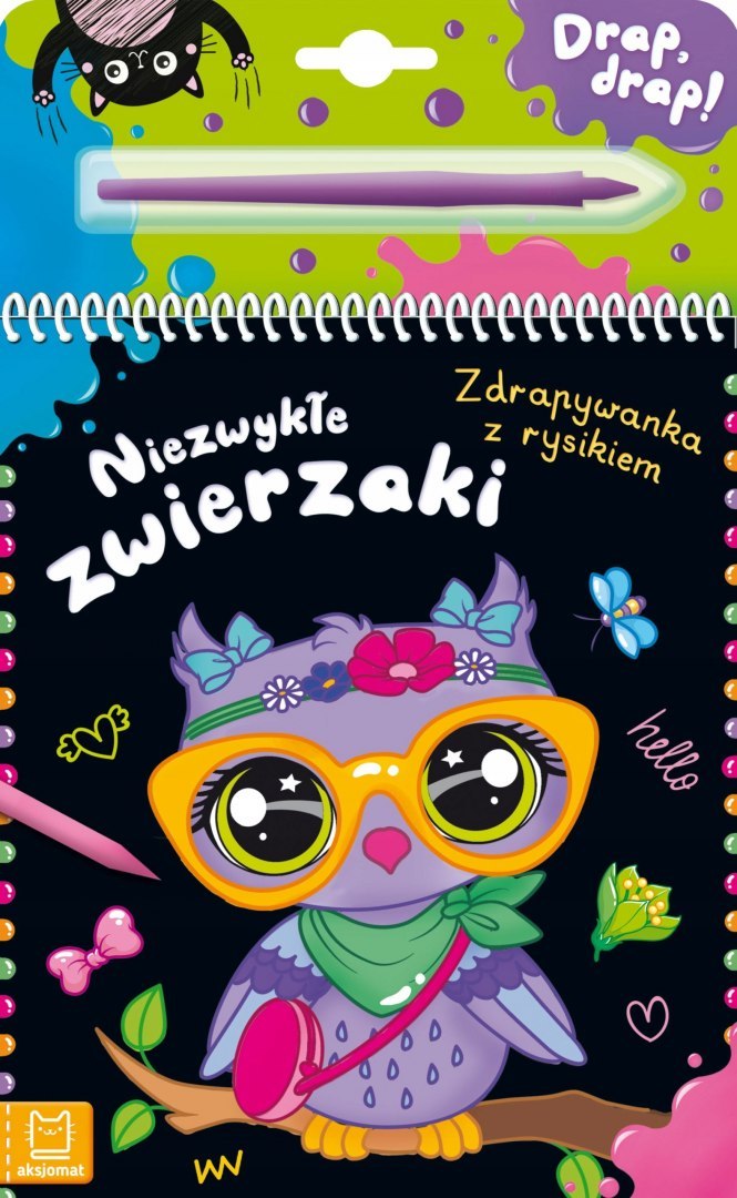 

zwierzaki Zdrapywanka z rysikiem
