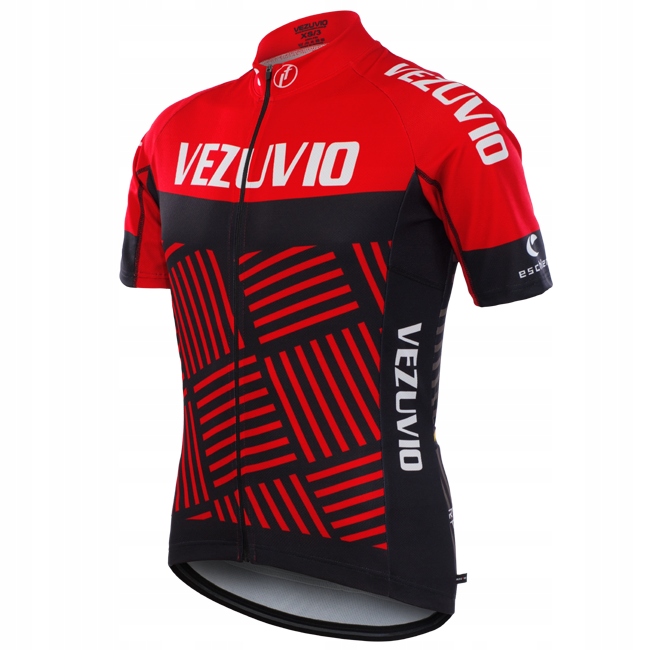 Męski komplet rowerowy Vezuvio Lava Red rozmiar XXXL Kod producenta 9163434109 + 9640834109