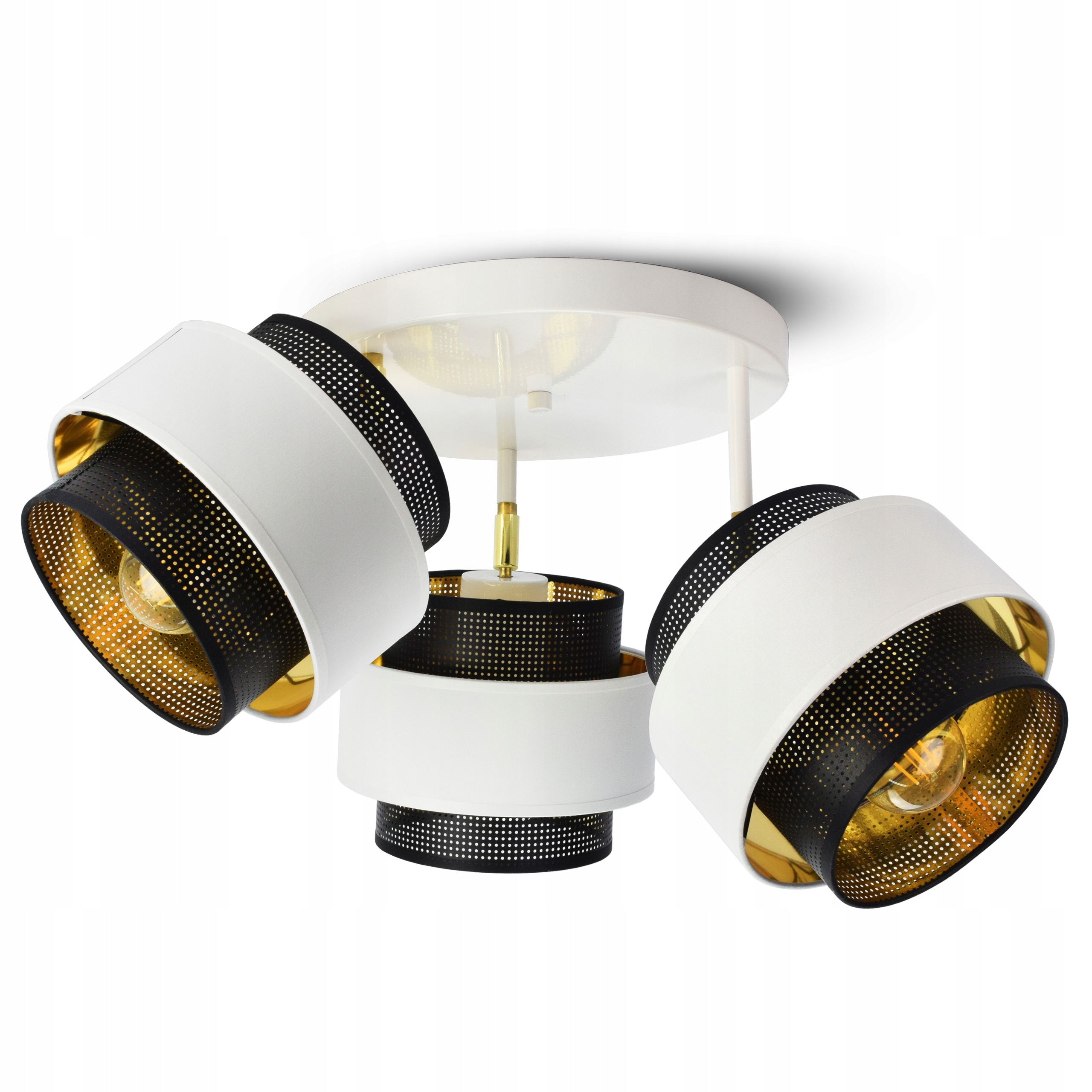 Lampa Sufitowa Wisząca Loft Boho Skandynawska 960-ER3 Led E27 White