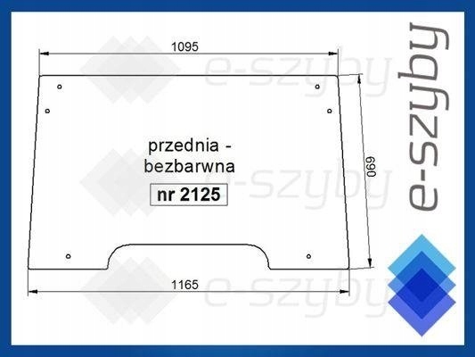 čelní sklo traktor Renault Ceres