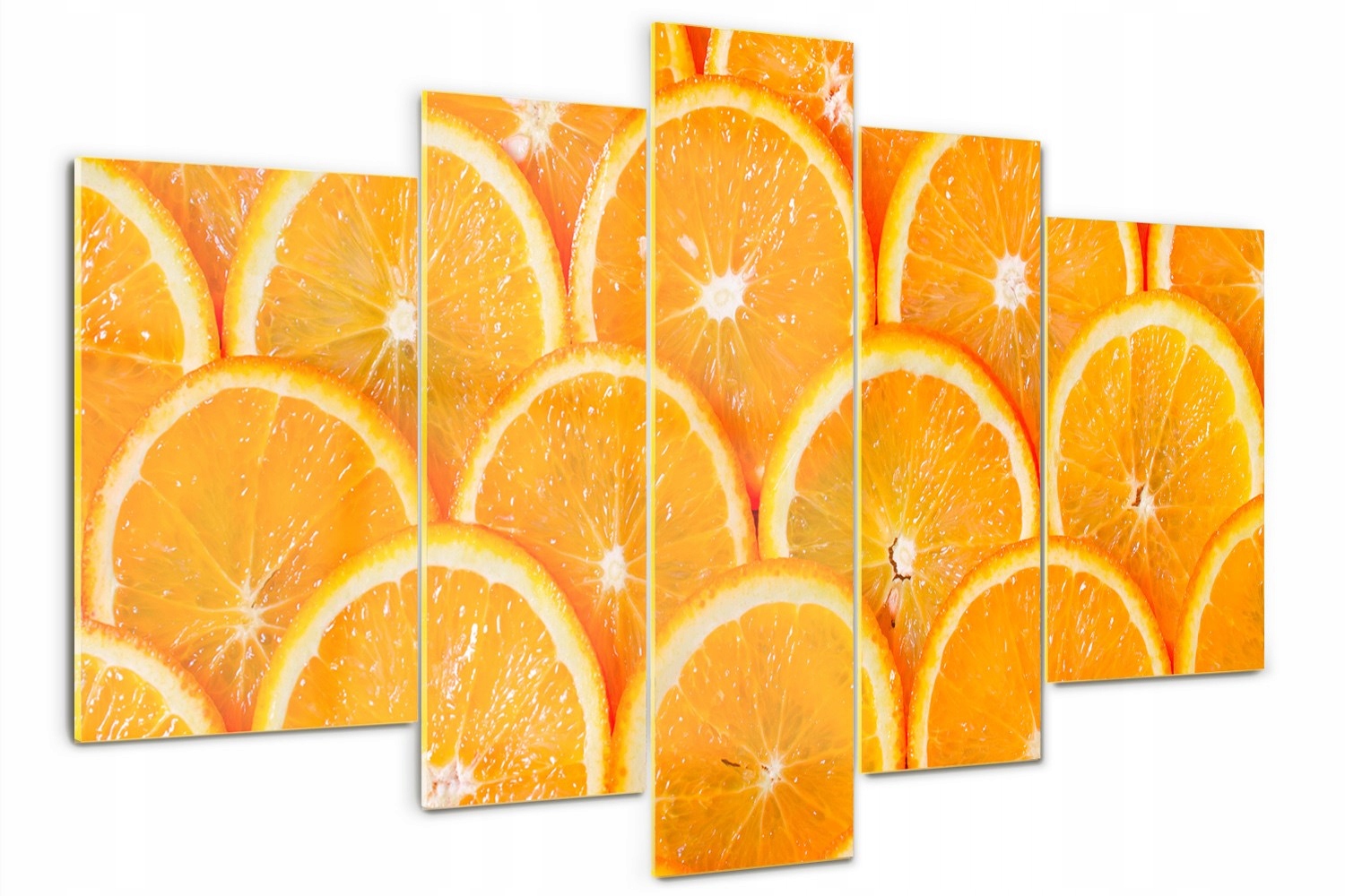 

Obraz szklany tryptyk Plastry pomarańczy 170x100cm