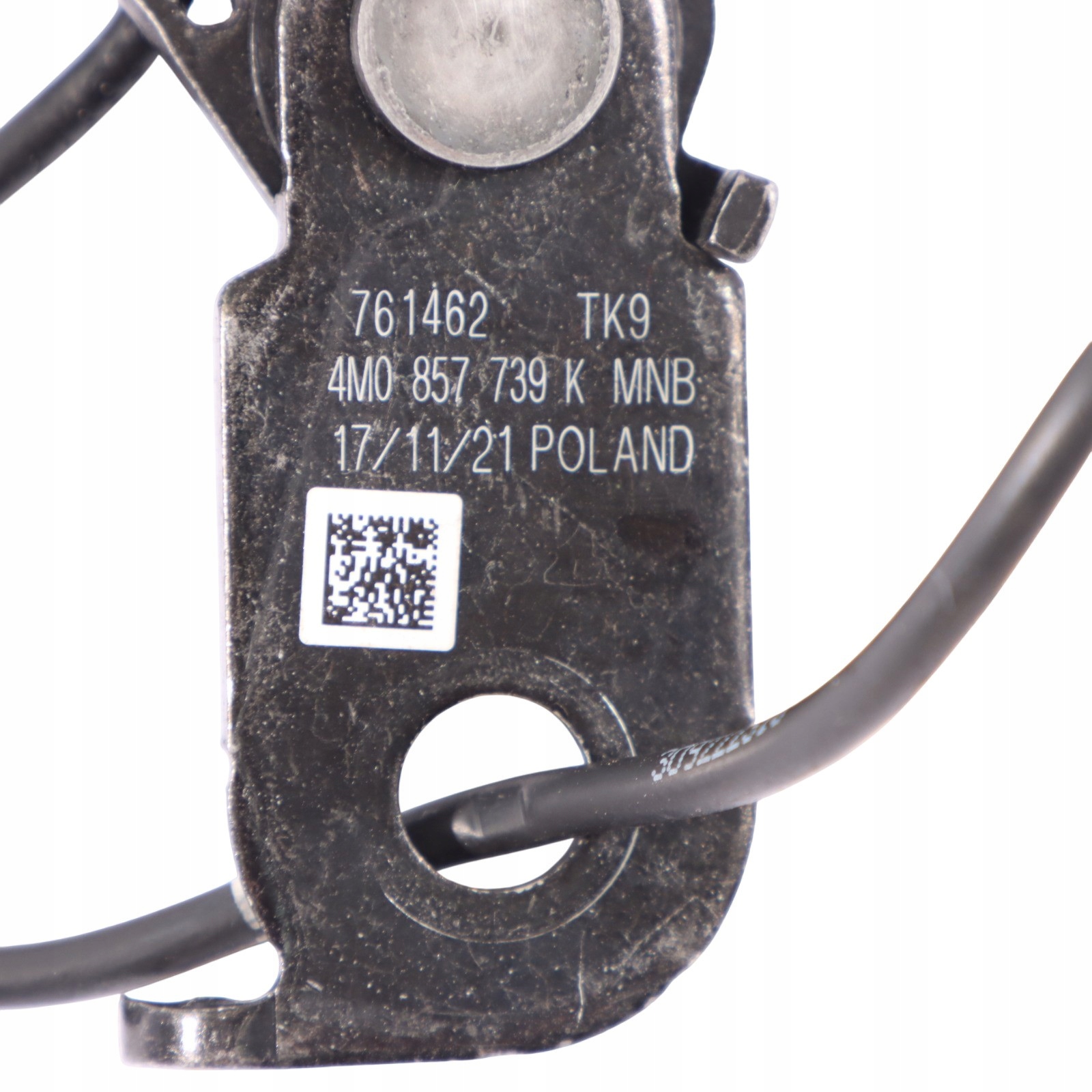 Audi Q7 4M крепление ремень безопасности средний левый 4M0857739K