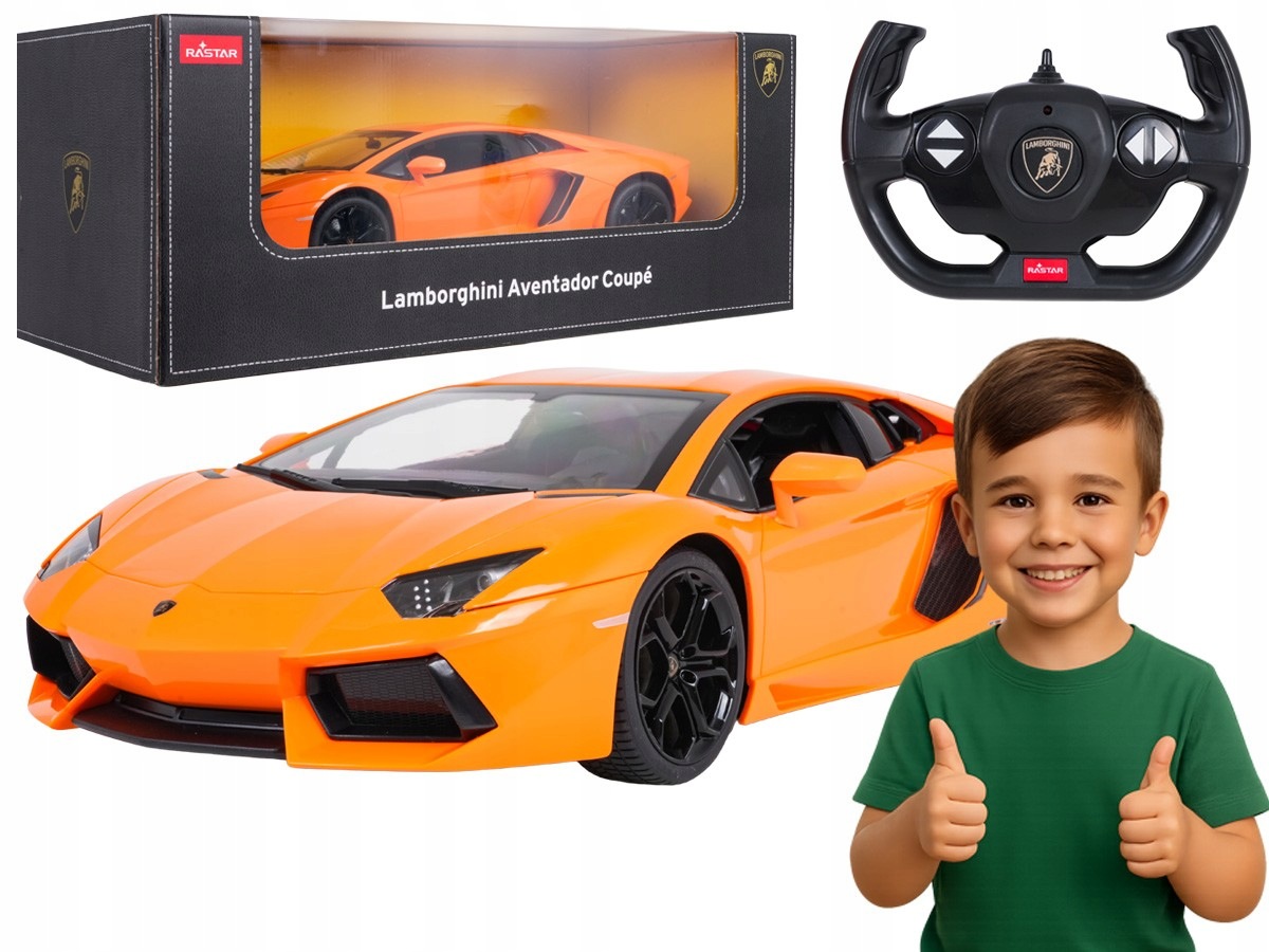 Lamborghini Aventador 1:10 Rastar zdalnie sterowany samochodzik dla dzieci