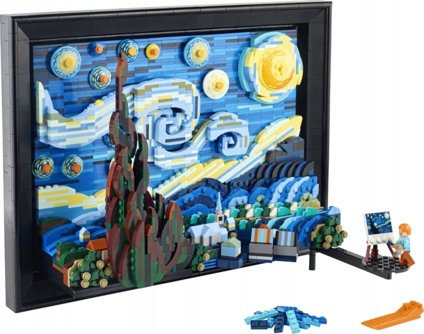 LEGO - IDEAS - GWIAŹDZISTA NOC - VINCENT VAN GOGH - 21333 Marka LEGO