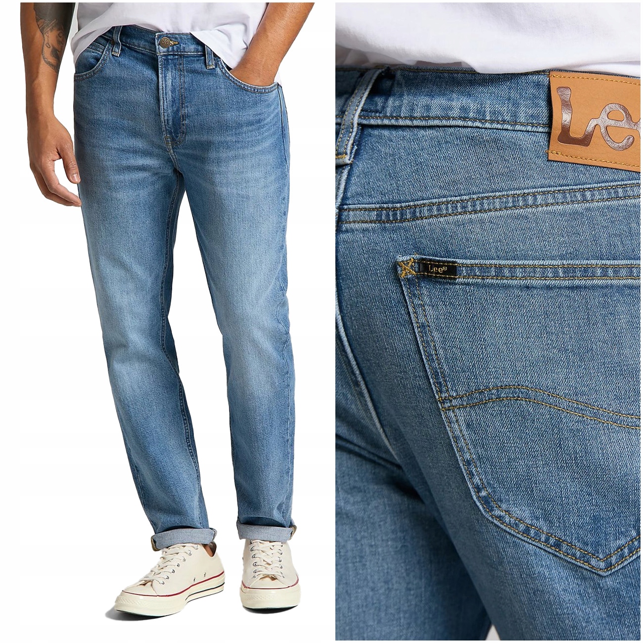 

Lee Austin Męskie Spodnie Jeansowe Jeans W31 L34