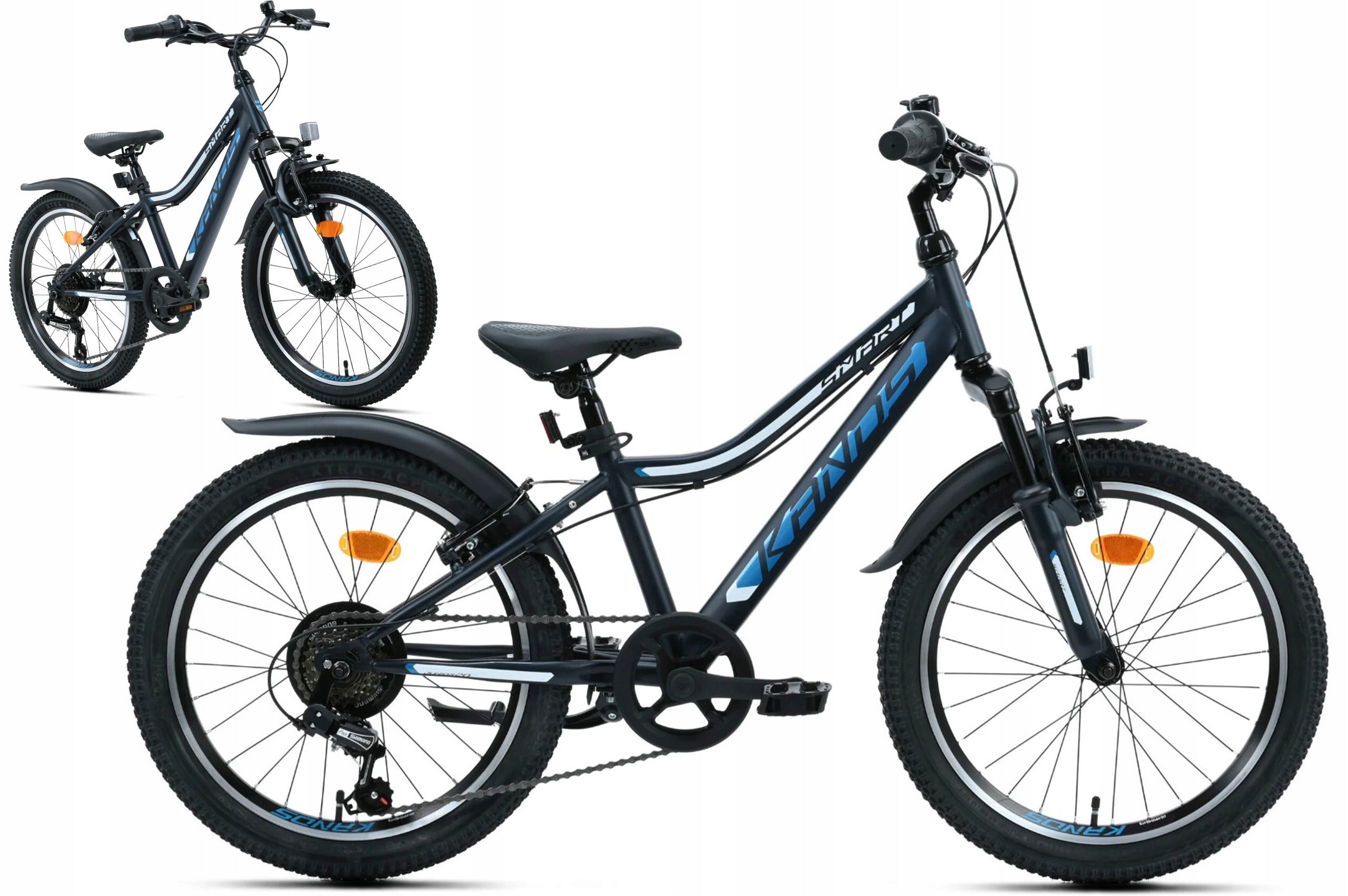 Rower dziecięcy 20" Kands Smart grafitowy R26