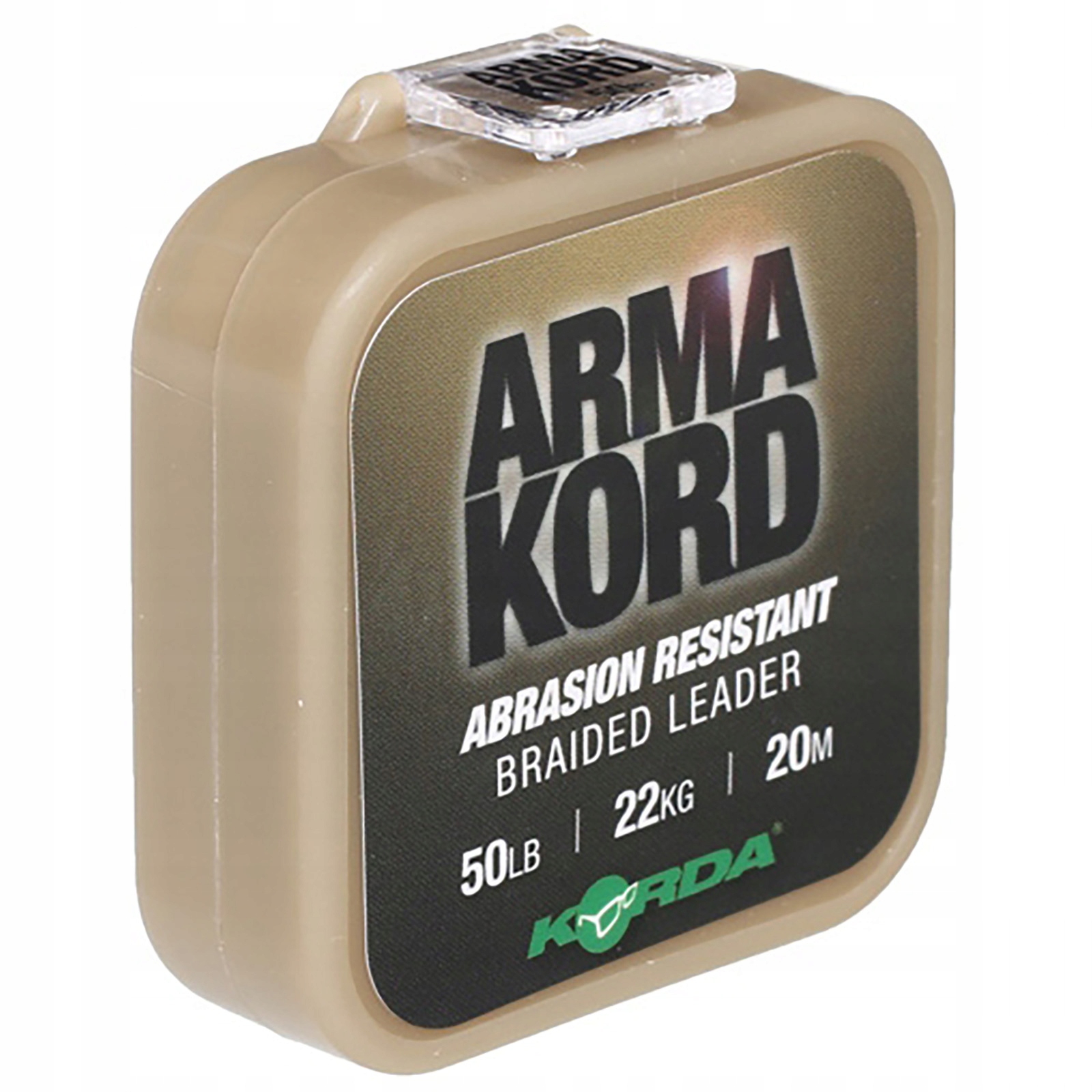 2x Plecionka Strzałowa Wędkarska Karpiowa Arma Kord 20m 50 lb Korda