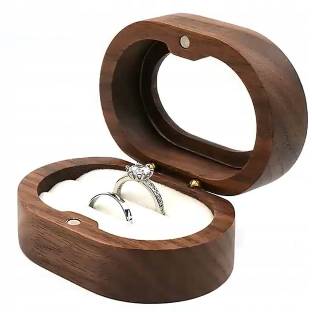 ДЕРЕВЯННАЯ КОРОБКА ДЛЯ ОБРУЧАЛЬНЫХ КОЛЕЦ, КОЛЬЦО ДЛЯ СВАДЕБНОЙ ВЕЧЕРИНКИ, ДЕРЕВЕНСКИЙ БОХО